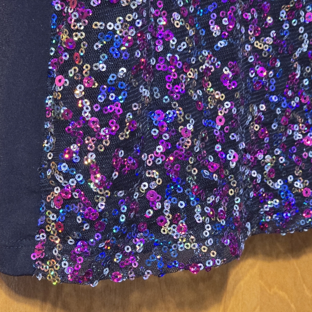 George Womens Glittery Tank Top - Picture 4 of 6